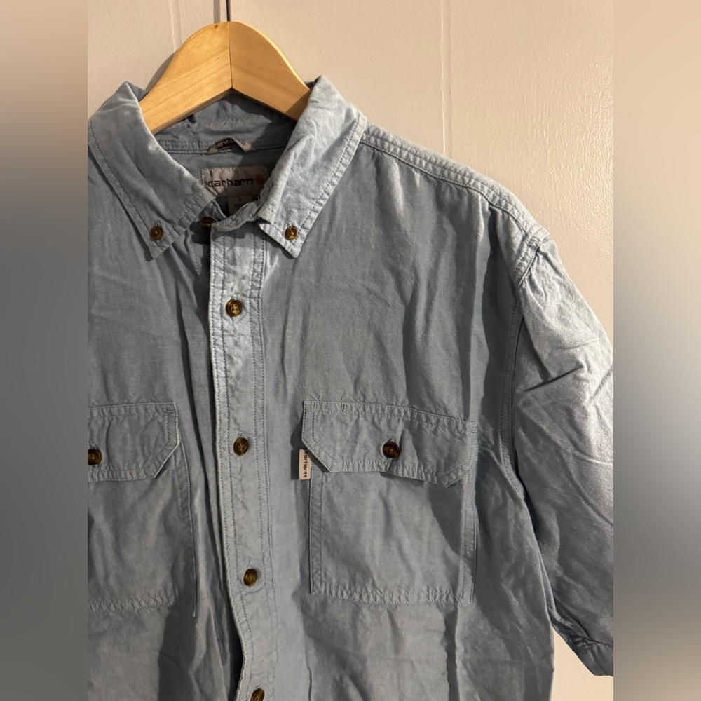 Men’s Carhartt Short Sleeved Button Up